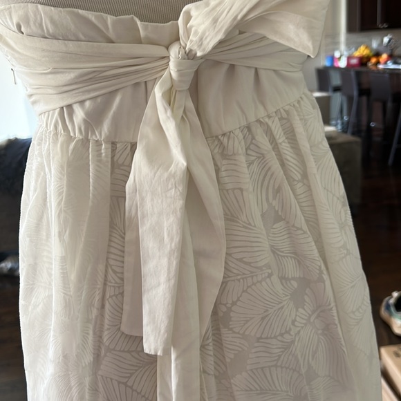 Long Tube top Floral Dress - Picture 5 of 6